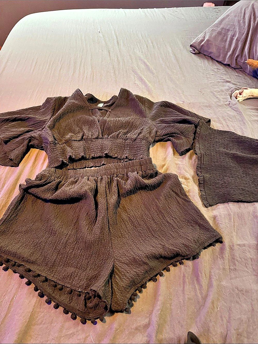 SHEIN Black Romper